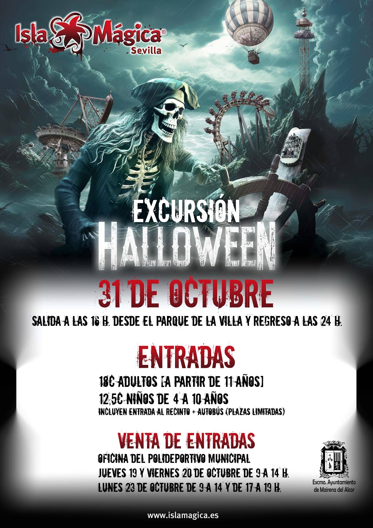 CartelHalloween23IslaMágica